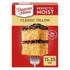 Duncan Hines Perfectly Moist Classic Yellow Cake Mix, 15.25 oz