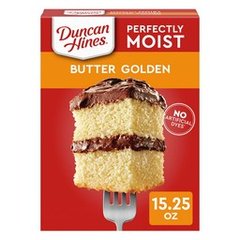 Duncan Hines Perfectly Moist Butter Golden Cake Mix, 15.25 oz