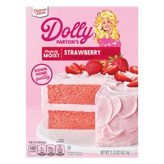 Dolly Parton's Strawberry Cake Mix, 15.25 oz