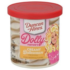 Duncan Hines Dolly Partons Creamy Buttercream Frosting 16 Ounces