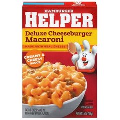 Hamburger Helper Deluxe Cheeseburger Macaroni Pasta Sauce Mix
