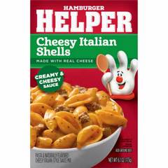 Hamburger Helper Cheesy Italian Shells, 6.1 oz