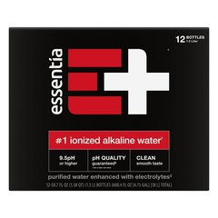 Essentia Ionized Alkaline Water - 12 pk