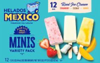 Helados Mexico Variety Pack Mini Ice Cream Bars