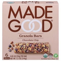 Madegood Chocolate Chip Granola Bars 6pk