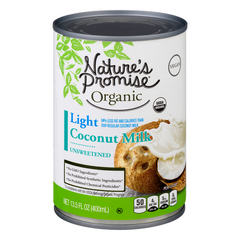 Nature's Promise Organic Light Unsweetened Coconut Milk