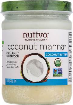 Nutiva Organic Manna - Coconut, 15 Oz