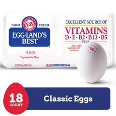 Eggland's Best Classic Large White Eggs 18 ct