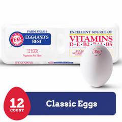 Eggland's Best Classic Large White Eggs 12 ct