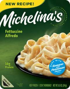 Michelina's Fettuccine Alfredo Frozen Meal, 10.2 oz