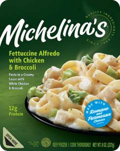 Michelina's Chicken & Broccoli Fettuccine Alfredo Frozen Meal, 9,6 oz