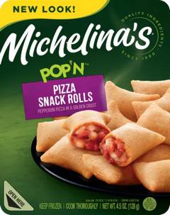 Michelina's Pop'n Pepperoni Pizza Snack Rolls Meal 4.5 oz (Frozen Dinner) 4.5 oz Box