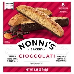 Nonni's Cioccolati Biscotti 8ct 8 ea
