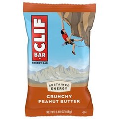 Bar Energy Protein Bars Crunchy Peanut Butter Made with Organic Oats Energy Bars Non Gmo (1 Count) 2.4 oz