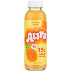Aura Collagen Protein Pineapple Ginger - 10 Oz