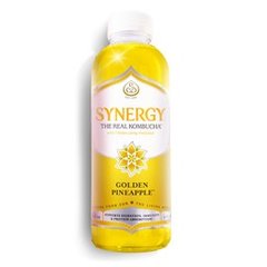 Gt's Synergy Raw Kombucha Golden Pineapple 16 fl oz