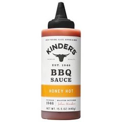 Kinder's BBQ Sauce - Honey Hot, 15.5 oz