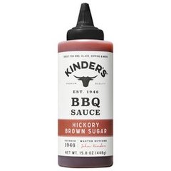 Kinder's BBQ Sauce - Hickory Brown Sugar, 15.8 oz