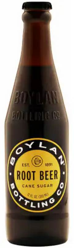 Boylan Bottling Root Beer Soda Bottle