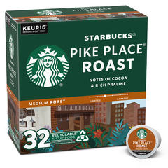 Starbucks Pike Place Medium Roast K-cup Coffee Pods
