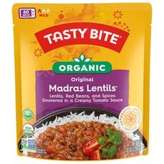 Tasty Bite Organic Madras Lentils 10oz Savory Lentil Curry