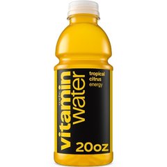 Glaceau Vitaminwater Tropical Citrus Nutrient Enhanced Water Beverage 20 oz