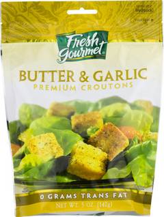 Fresh Gourmet Croutons Butter & Garlic
