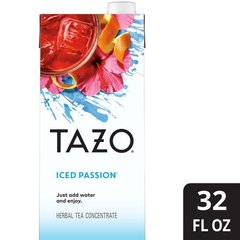 Tazo Iced Passion Caffeine-Free Herbal Tea Concentrate