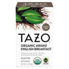 Tazo Organic Awake English Breakfast Tea Bags