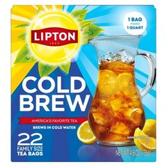 Lipton Blacked Iced Family Size Tea Bags