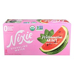 Nixie Watermelon Mint Flavored Sparkling Water Cans