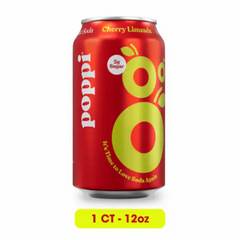 Poppi Cherry Limeade Prebiotic Soda 12 oz 12 fl oz