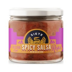 Siete Casera Spicy Salsa Roja 10.5 ounces