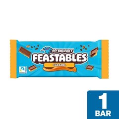 Feastables Mr Beast Caramel Milk Chocolate Candy Bar