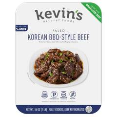 Kevin's Natural Foods Korean Bbq-style Beef 16 oz