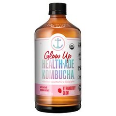 Health Ade Strawberry Glow Kombucha 16 fl oz 16 fl oz