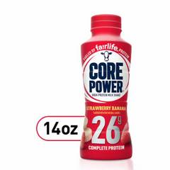 Core Power Protein Shake Strawberry Banana 26g Bottle 14 fl oz 14 fl oz