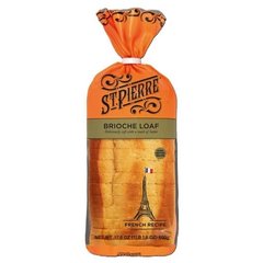 St Pierre Brioche Bread Loaf with Butter Pre Sliced 17.6 oz
