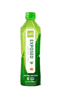 Alo Original Exposed Aloe Vera Juice Drink Original and Honey 16.9 fl oz