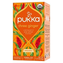 Pukka Three Ginger Herbal Tea 20 ct