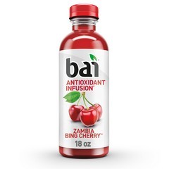 Bai Zambia Bing Cherry Antioxidant Infusion Flavored Water 18 fl oz Bottle