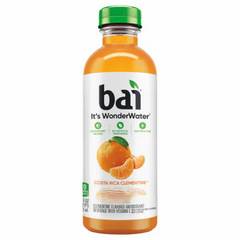 Bai Costa Rica Clementine Water Beverage Bottle