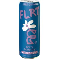 Flrt Zero Sugar Berry Tempting Energy Drink Can