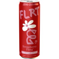 Flrt Zero Sugar Strawberry Fling Energy Drink Can