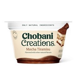 Chobani Creations Mocha Tiramisu Greek Yogurt 5.3 oz