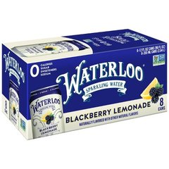 Waterloo Blackberry Lemonade Sparkling Water - 8pk 12 fl oz Cans