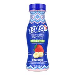LaLa Strawberry Banana Probiotic Yogurt Smoothie