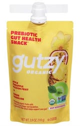 Gutzy Organic Prebiotic Snack - Apple Pineapple & Passion Fruit, 3.9 oz