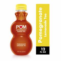 Pom Antioxidant Pomegranate Lemonade Tea 12 oz 12 oz Bottle