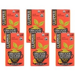 Clipper Organic English Breakfast Black Tea Bags